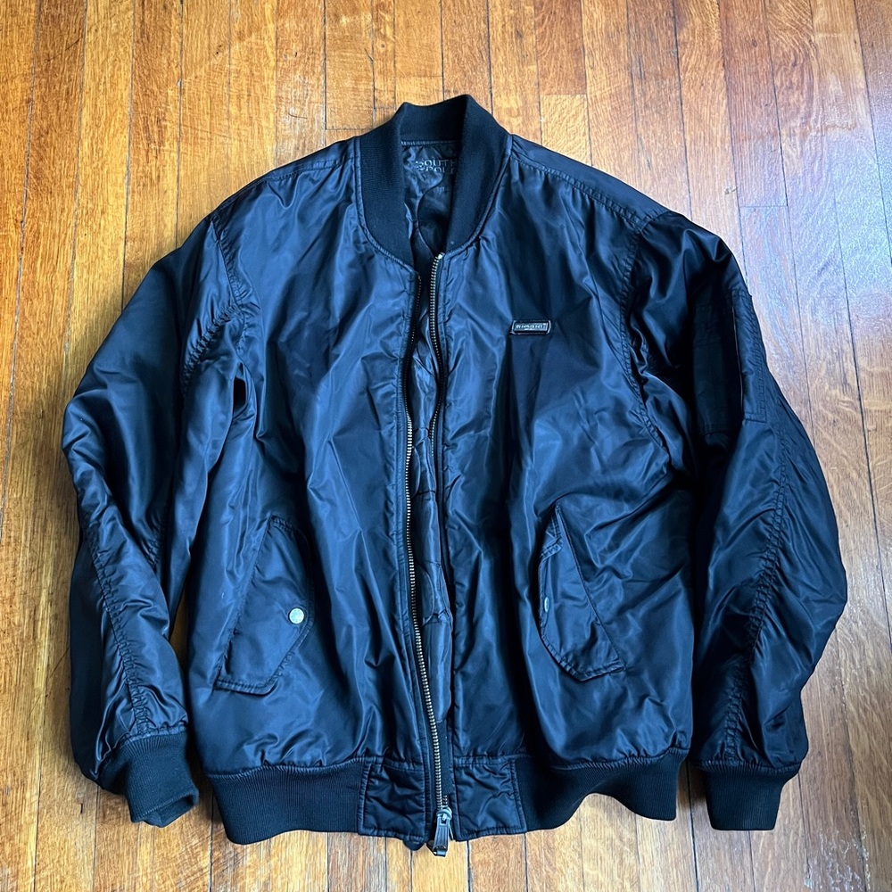 VINTAGE Y2K SOUTH POLE REVERSIBLE BOMBER JACKET SIZE Large